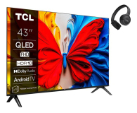 TCL 43S5K 43" QLED FHD Android TV  Audio + Tune 520BT Czarny - 1530183 - zdjęcie 1